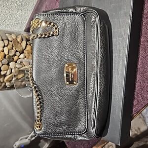 Michael Kors: Pebble Leather Evening Bag